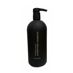 ProRituals Clarifying Shampoo removes buildup, oil, and impurities while refreshing the scalp for a deep clean.