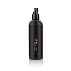 Prorituals Color Fuel spray for protecting and enhancing hair color vibrancy. Extends color life and adds shine.