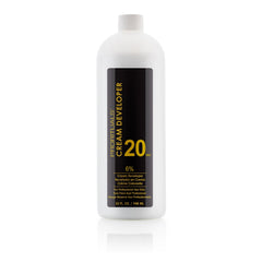 ProRituals Cream Developer 20 Vol (6%) for gray coverage and permanent color applications. Provides vibrant, long-lasting results.