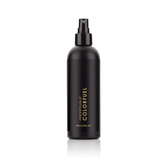 Prorituals Color Fuel spray for protecting and enhancing hair color vibrancy. Extends color life and adds shine.